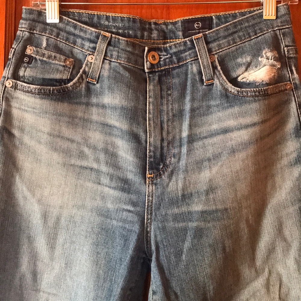 AG HIGH RISE DISTRESSED PANT - Picture 3 of 7